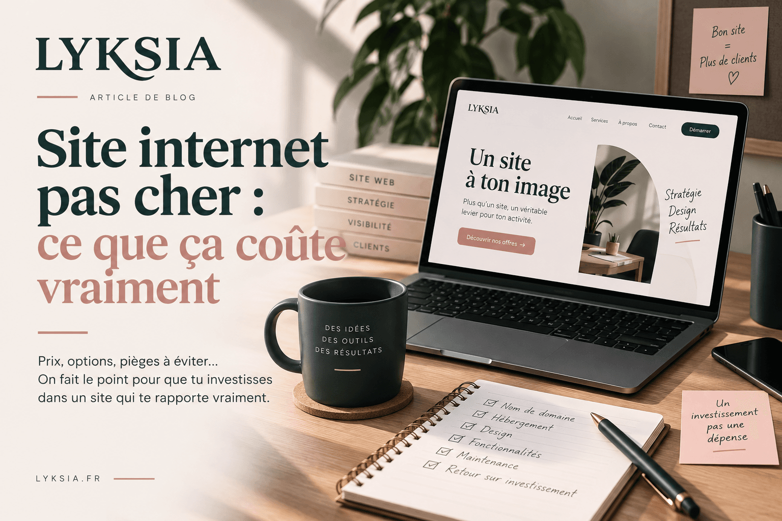Site internet pas cher ce que ça coûte vraiment